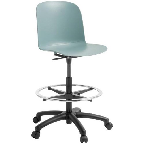 Adapt Highlift Swivel Chair 5 Star Storm Blue