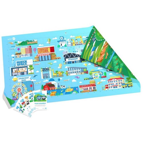 STEAM Sphero Code Mat Golf/City & Activity Cards