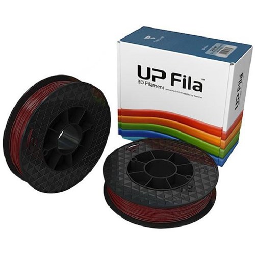 STEAM UP Premium PLA 3D Filament Spool 500g Gloss Burgundy Red, Box of 2 Rolls