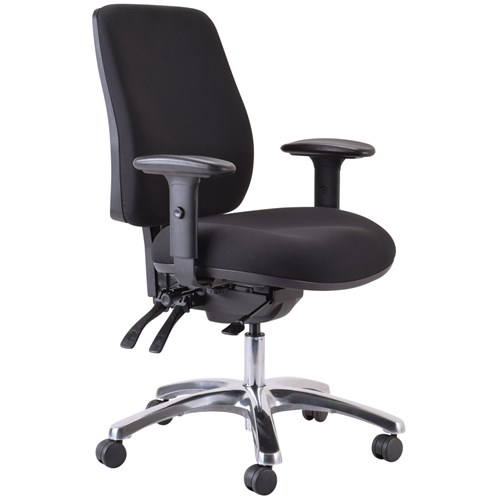 Buro Roma High Back 24/7 Office Chair Black