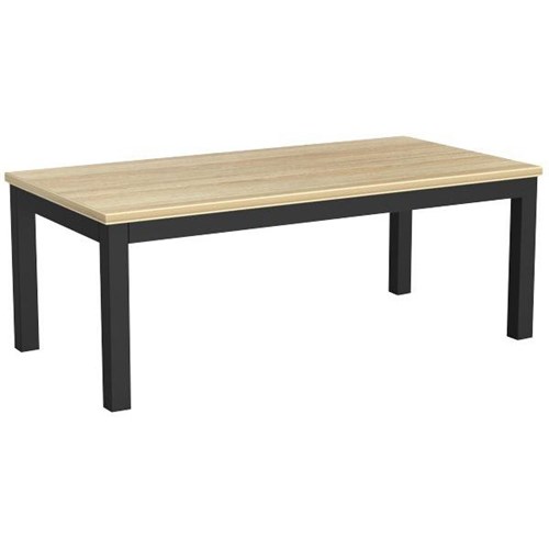 Cubit Coffee Table 1200mm Atlantic Oak/Black