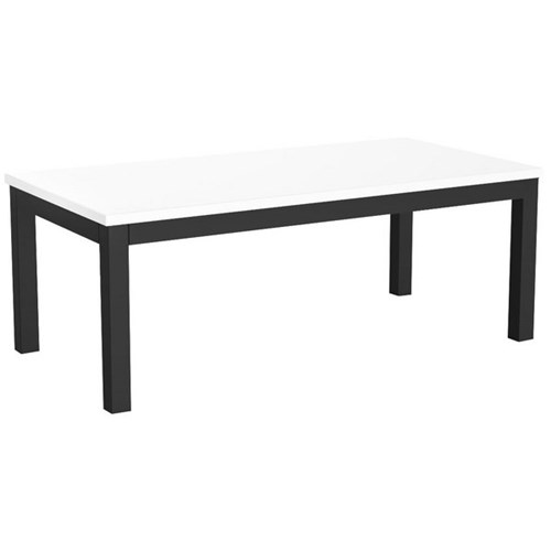 Cubit Coffee Table 1200mm White/Black