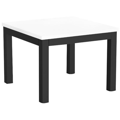 Cubit Coffee Table 600mm White/Black