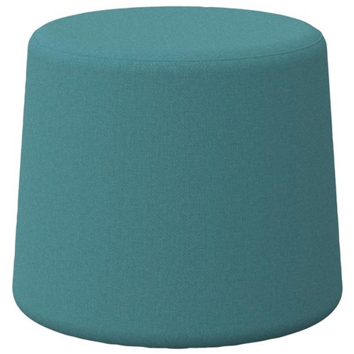 Motion Otto Ottoman Splice Fabric/Blue