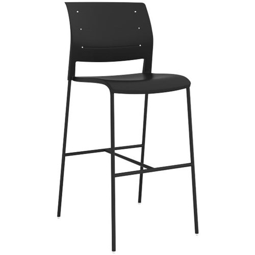 Game Bar Stool Black