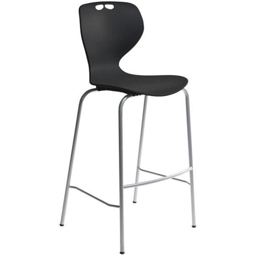 Mata Bar Stool 650mm Black