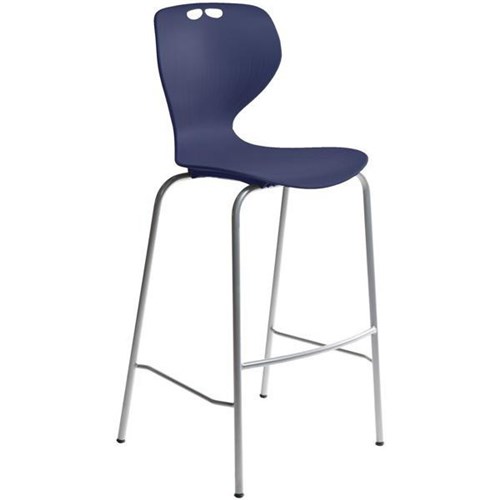 Mata Bar Stool 650mm Blue