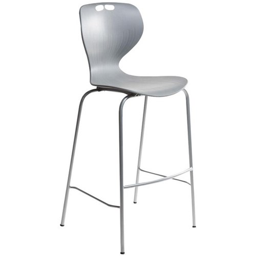 Mata Bar Stool 650mm Grey