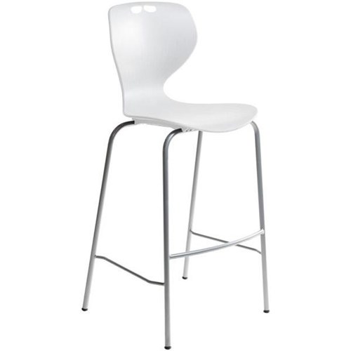 Mata Bar Stool 650mm White