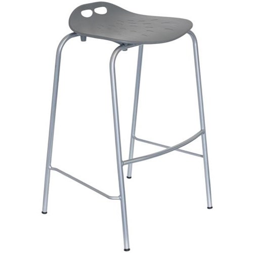 Mata Stool Backless 750mm Grey