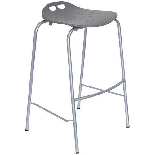 Mata Stool Backless 650mm Grey