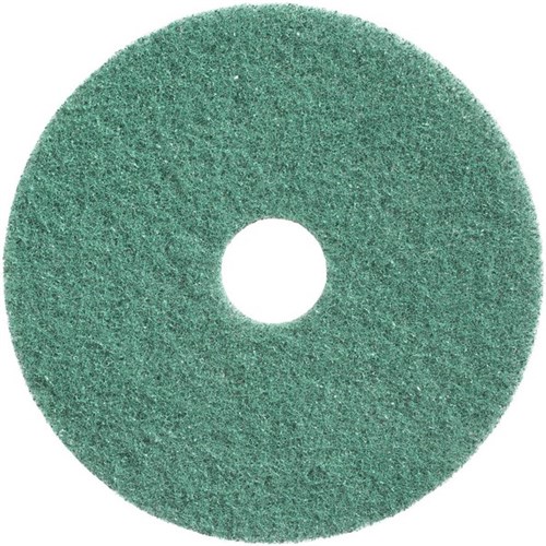 Twister Floor Cleaning Pad 15 Inch Green, Pack of 2