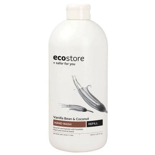 ecostore Hand Wash Refill Vanilla Bean & Coconut 850ml
