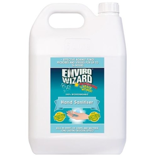 Enviro Wizard Hand Sanitiser Alcohol Free 5L