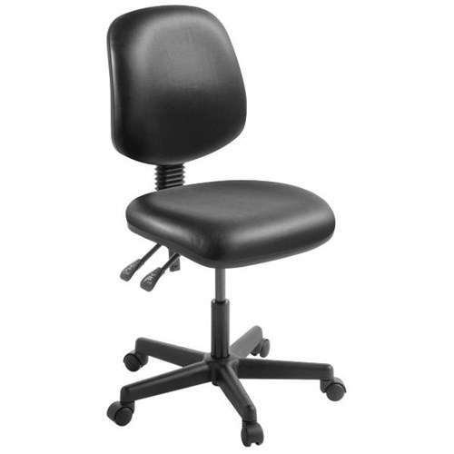 Eden Studio 3.40 Task Chair High Back 3 Lever Vinyl/Black