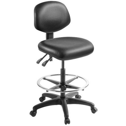 Studio 2.30 Highlift Chair Medium Back 2 Lever Vinyl/Black