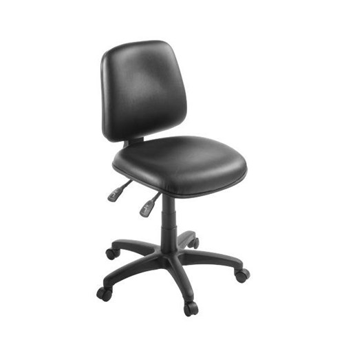 Eden Office Chorus 3.40 Task Chair High Back 3 Lever Vinyl/Black