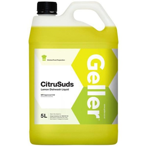 Geller Citrusuds Dishwashing Liquid 5L