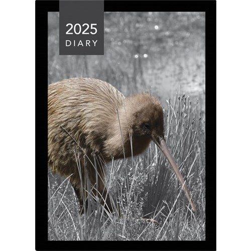 Collins A51 Diary A5 1 Day Per Page 2025 NZ Birds Assorted Designs