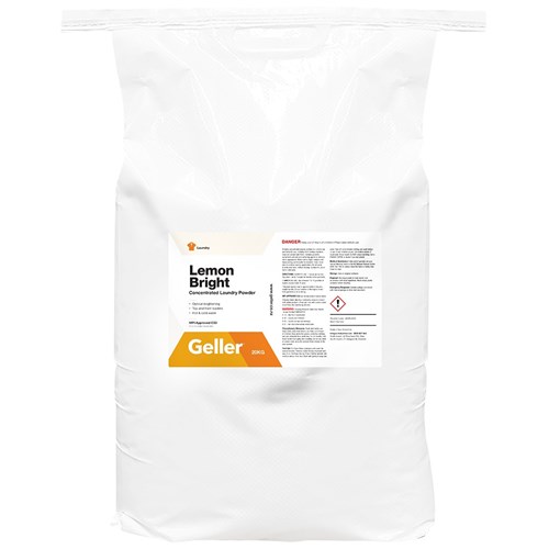 Geller Lemon Bright Laundry Powder 20kg