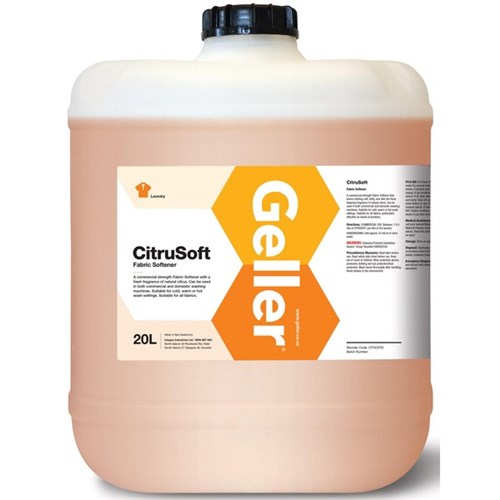 Geller Citrusoft Fabric Softener 20L