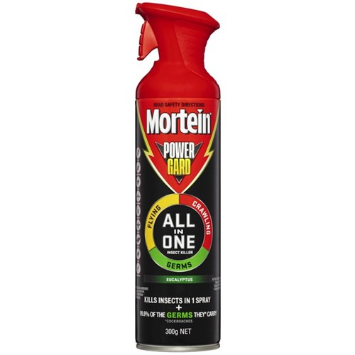 Mortein PowerGard Insect Control Spray All In One Eucalyptus 300g