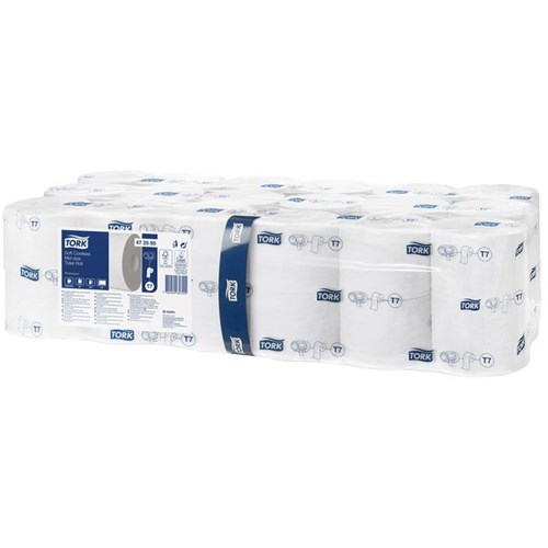 Tork T7 Premium Coreless Toilet Tissue 2 Ply 472585, Carton of 36