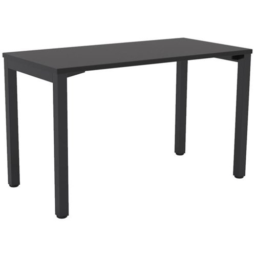 Cubit Single User Desk 1200mm Black/Black