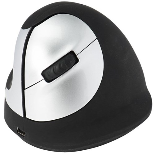 R-Go HE Ergo Vertical Wireless Mouse Left Hand Medium