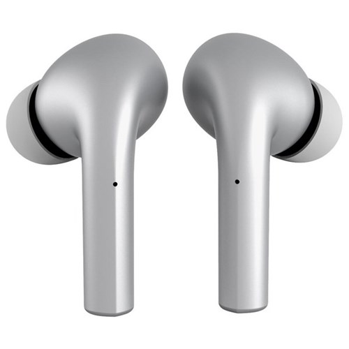 Moki MokiPods Ear Buds Wireless Silver