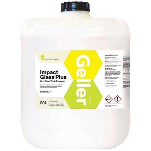 Geller Impact Glass Plus Auto Glass Cleaner 20L