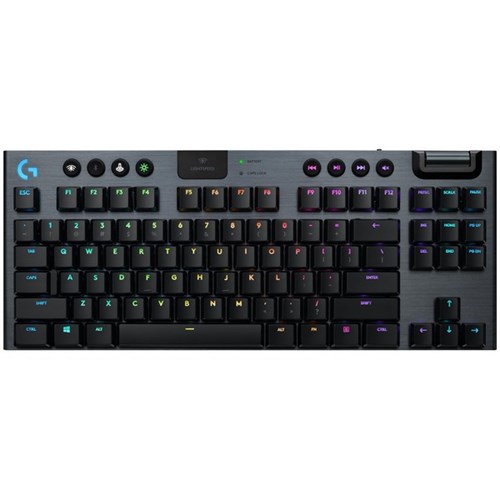 Logitech G915 TKL Tenkeyless LIGHTSPEED Wireless RGB Mechanical Gaming Keyboard Tactile