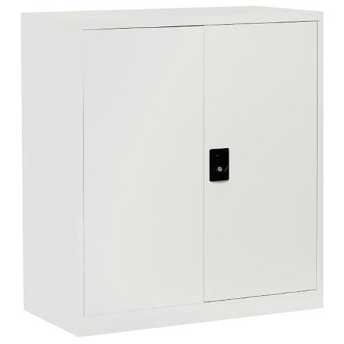 Firstline Stationery Cupboard 1016mm White Satin