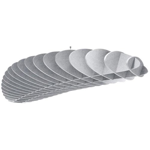 Boyd Acoustic Ceiling Lattice 2400mm Ellipse Grey