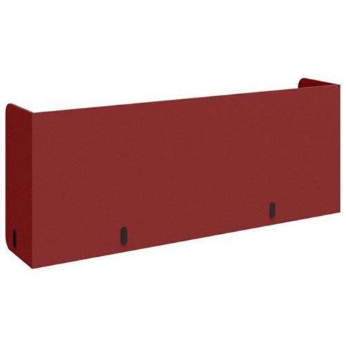 Boyd Acoustic Pod Desk Screen 1800mm Wine