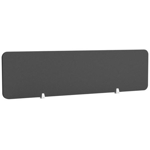 Boyd Acoustic Desk Screen 1200mm Dark Grey