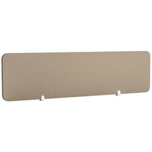 Boyd Visuals Acoustic Desk Screen 1200mm Dark Camel