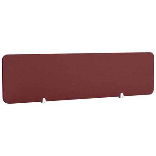 Boyd Acoustic Desk Screen 1200mm Wine