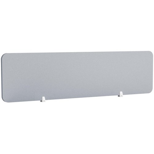 Boyd Acoustic Desk Screen 1500mm Light Grey