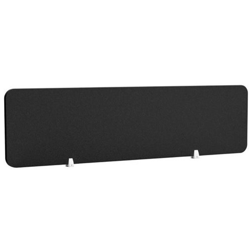 Boyd Acoustic Desk Screen 1500mm Black