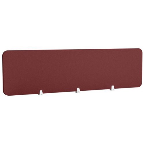 Boyd Acoustic Desk Screen 1800mm Wine