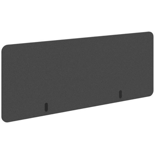 Boyd Visuals Acoustic Modesty Desk Panel 1800mm Dark Grey