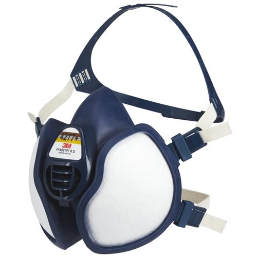 3M™ A1B1E1P2 Maintenance Free Half Face Respirator 4277+