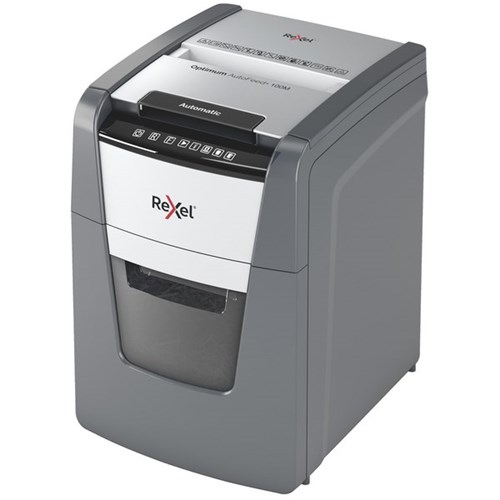 Rexel 100M Optimum Autofeed Micro Cut Shredder