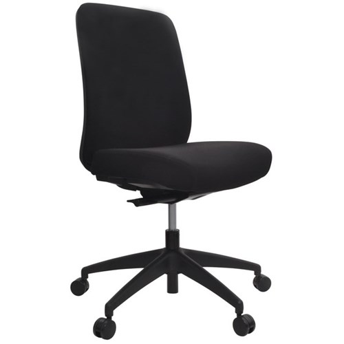 Buro Vela Task Chair Mid Back Black