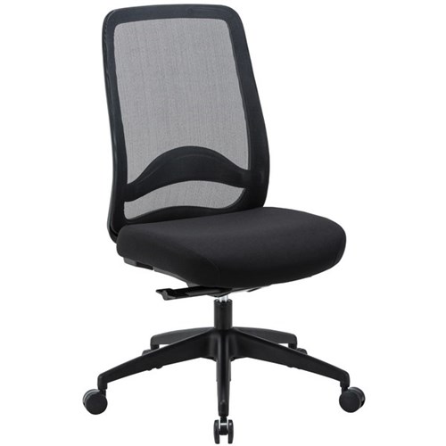 Buro Vela Task Chair Mesh High Back Black