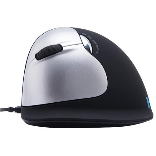 R-Go HE Ergo Vertical Wired Mouse Left Hand Large