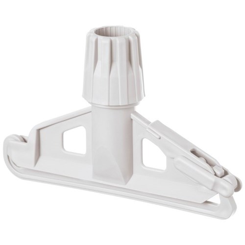 Kentucky Plastic Mop Holder Loop Fitting White/Grey