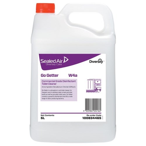 Diversey W4A Go Getter Disinfectant Toilet Cleaner 5L