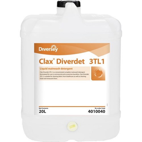 Clax Diverdet Laundry Detergent Cleaner 3TL1 20L